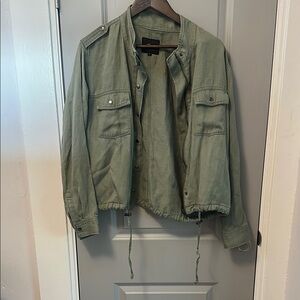 Rails Green Military Field Jacket